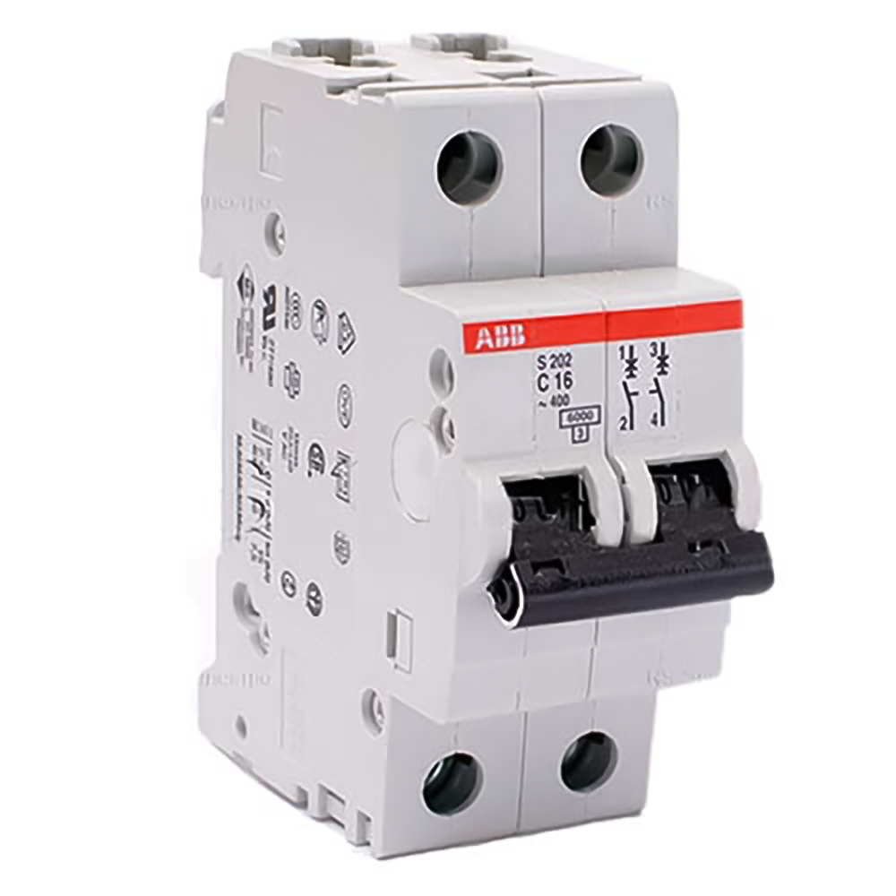 ABB 16 Amper İki Kutuplu Sigorta S202-C16