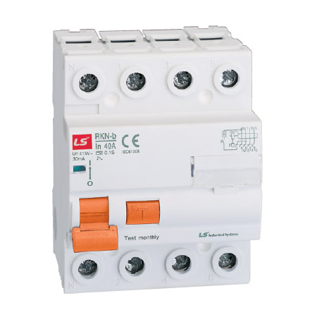Kaçak Akım Koruma Şalteri (AC tip) 3x63A  6kA  300mA